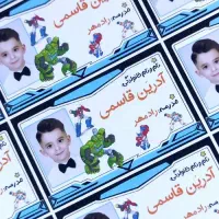 طراحی برچسب اسم اختصاصی کتاب دفتر وسایل با عکس|لوازم التحریر|اصفهان, ملک‌شهر|دیوار