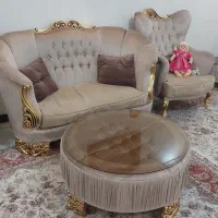 مبل استیل راحتی ۶ نفره|مبلمان خانگی و میز عسلی|تهران, دهم فروردین|دیوار