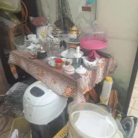 حراج فروش تمام لوازم خانگی به علت مهاجرت|ظروف سرو و پذیرایی|پردیس, فاز ۳|دیوار