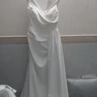 لباس مجلسی سفید نو پوشیده نشده