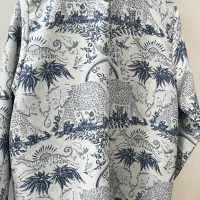 مانتو ژاکارد آبی و سرخابی کوک دوزی|لباس|مشهد, آبادگران|دیوار