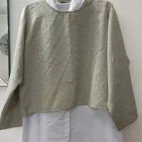 مانتو جین و ست شومیزشلوار نونو|لباس|قم, علی آباد سعدگان|دیوار