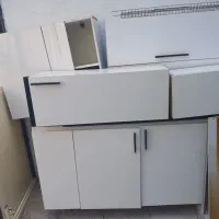 ۴متر کابینت با هود وسینک ظرفشویی|آب‌چکان و نظم‌دهنده ظروف|سنندج, |دیوار