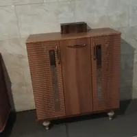 سرویس چوب عروس همه نوی نو|جاکفشی، کمد، دراور|قزوین, |دیوار