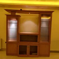 بوفه ، جنس چوب ، بسیار تمیز ، فروش ب دلیل کمبود جا|بوفه، ویترین، کنسول|سبزوار, شهرک جهاد|دیوار