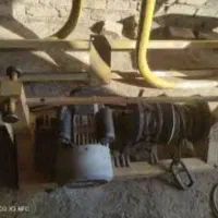 بالابر ساختمانی تک فاز سه اسب موتور بزرگ بدون پایه