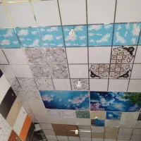 سقف کاذب دیوار پوش دکور تی وی وال