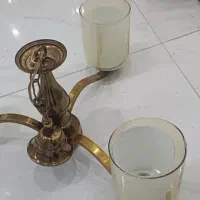 ست کامل لوستر برنز ۵تیکه|لوستر و چراغ آویز|ساوه, |دیوار