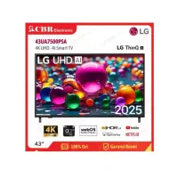 تلویزیون UA8500 الجی ۲۰۲۵ هوشمند 4k جدید NEW