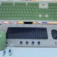 کیبورد و ماوس بیسیم KM200 برند AOC