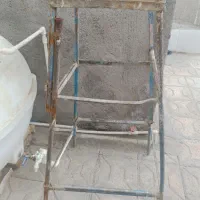 چهار پایه اهنی کارکرده