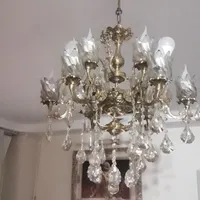 لوستر برنجی۶شاخه
