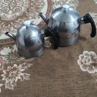 کتریو قوری استیل|قوری، کتری، قهوه‌ساز دستی|سقز, |دیوار