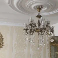 لوستر برنز ده شاخه