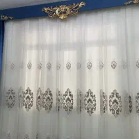 پرده پذیرایی به همراه کتیبه و والان یک طرفه