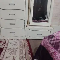 کمد لباس آینه دراور میز تی وی جاکفشی ایستاده|جاکفشی، کمد، دراور|مشهد, طبرسی شمالی|دیوار