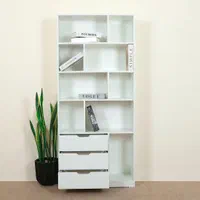 کتابخانه مدرن و شیک سه کشو|کتابخانه، شلف، قفسههای دیواری|تبریز, |دیوار