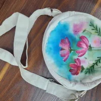 کیف نقاشی شده|کیف، کفش، کمربند|تهران, چهارصد دستگاه|دیوار