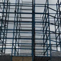 ساخت ونصب اسکلت فلزی والپست ونبشی آسانسور