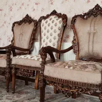 مبل سلطنتی ۸ نفره خاطره(زیر قیمت)|مبلمان خانگی و میز عسلی|اصفهان, ابر|دیوار
