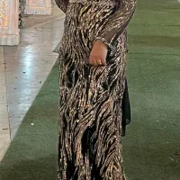 لباس مجلسی در حد نو  یک بار پوشیده شده