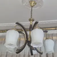 ۲ عدد لوستر سقفی ۵ شاخه با طرح خاص|لوستر و چراغ آویز|بندر ماهشهر, |دیوار