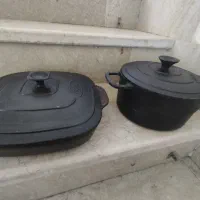 ماهیتابه و قابلمه چدن اصلی|ظروف پخت‌وپز|مشهد, سرافرازان|دیوار