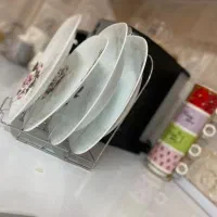 استند بشقاب تخته و...