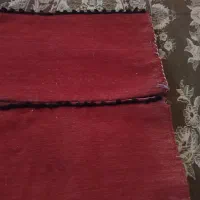 پشتی ترکمن کوچیک|گلیم، جاجیم، گبه|مشهد, عبادی|دیوار