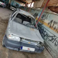 پراید نقرای تک سوز