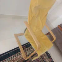 صندلی راحتی ایتالیایی با چوب راش|مبلمان خانگی و میز عسلی|نوشهر, |دیوار