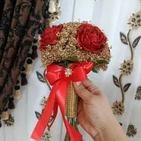 کیک حنا ودسته گل حنا مناسب مراسم حنابندان ا|صنایع دستی و سایر لوازم تزئینی|کرمان, |دیوار
