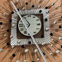 ساعت دیوار خورشیدی کریستالی