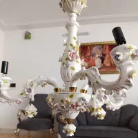 لوسترچینی|لوستر و چراغ آویز|قم, نخودی|دیوار