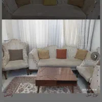 مبلمان راحتی هشت نفره در حد نو|مبلمان خانگی و میز عسلی|لاهیجان, لفمجان|دیوار