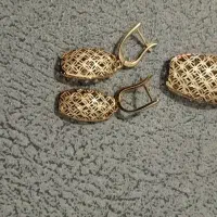 فروش طلا نیم ست و گوشواره|جواهرات|آباده, |دیوار