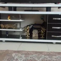 مبل پنج نفره .میز عسلی.میز تلویزیون سه تا باهم|مبلمان خانگی و میز عسلی|محمدیه-قزوین, |دیوار