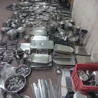 ظروف استیل قدیمی|ظروف پخت‌وپز|دورود, |دیوار