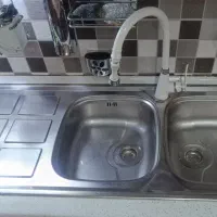 سینگ ظرفشویی اخوان بهمراه شیر