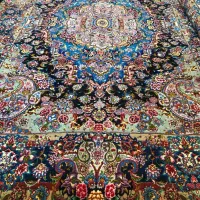 (فرش فرزین)جفت۹متری. سفارشی بافت. نقشه سالاری۲متن