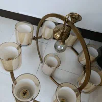 لوستر 9 شاخه|لوستر و چراغ آویز|رشت, دیانتی|دیوار