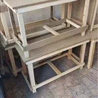 کارگاه نجاری تولیدچارچوب کرسی ثابت ۴پایه نیم/کت