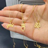 پلاک طلای ۱۸ عیار سبک و کادویی|جواهرات|کرمانشاه, |دیوار
