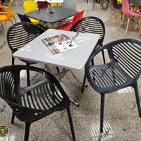 میز صندلی پلاستیکی تراس حیاط باغ کافه|صندلی و نیمکت|تهران, شهرآرا|دیوار