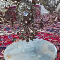 میز برنز گرد نونو