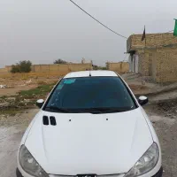 پژو 206 تیپ ۵، مدل ۱۳۹۵ یک گلگیر جلو رنگ|خودرو سواری و وانت|دزفول, |دیوار