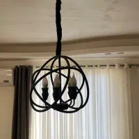 لوستر با لامپ سالم نو