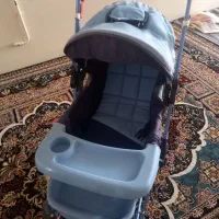 کالسه بچه کار کرد سالم به همراه وان کودک|کالسکه و لوازم جانبی|نظرآباد, شهرک سید جمال الدین|دیوار