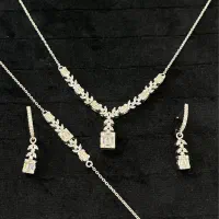 سرویس نقره مشابه طلا سفید|جواهرات|اصفهان, منتظرالمهدی|دیوار