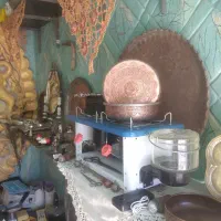 دو عدد تابلو برنجی قدیمی|کلکسیون اشیاء عتیقه|بیرجند, |دیوار